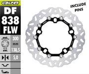 Galfer Floating Wave Two-Piece Brake Rotor 300mm