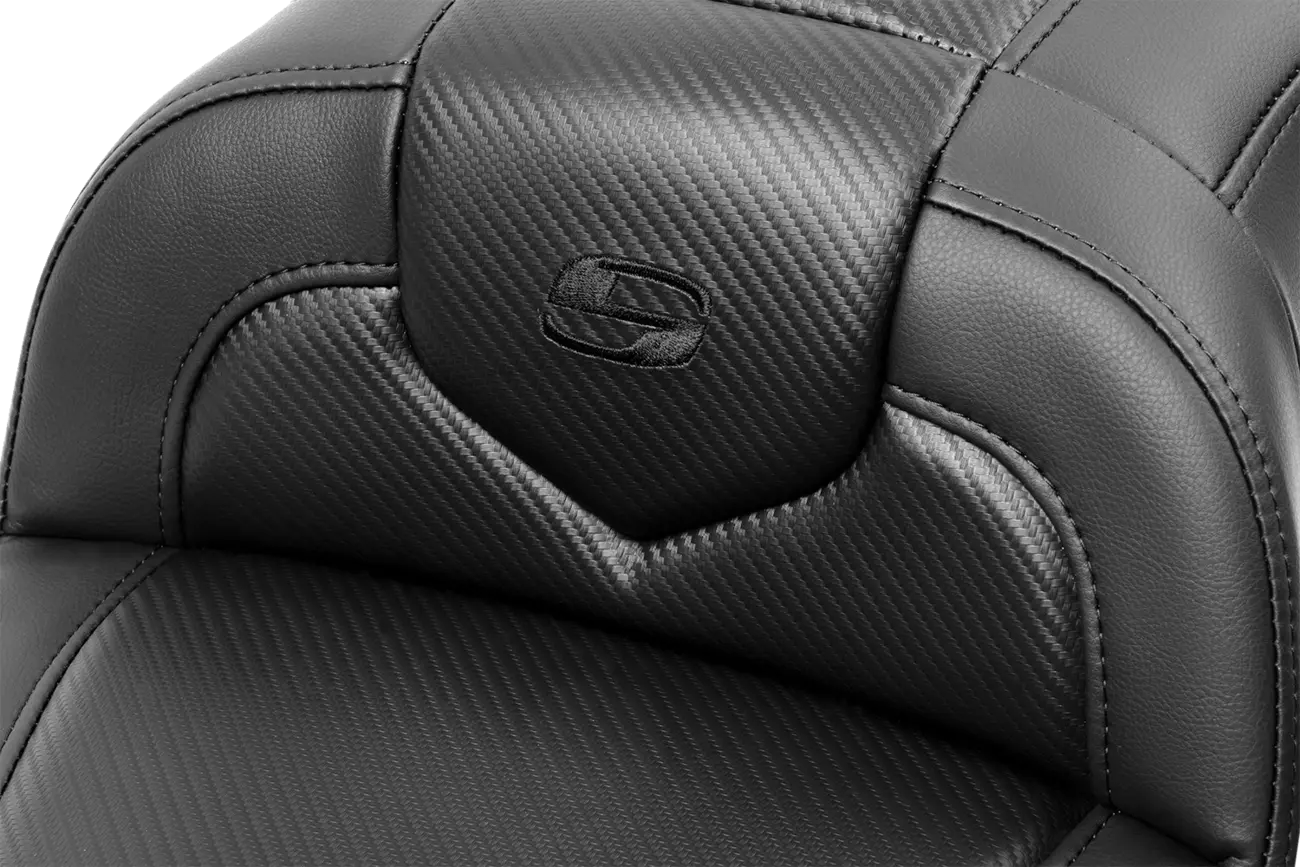 Saddlemen Roadsofa Carbon Fiber Seat - For Harley Davidson