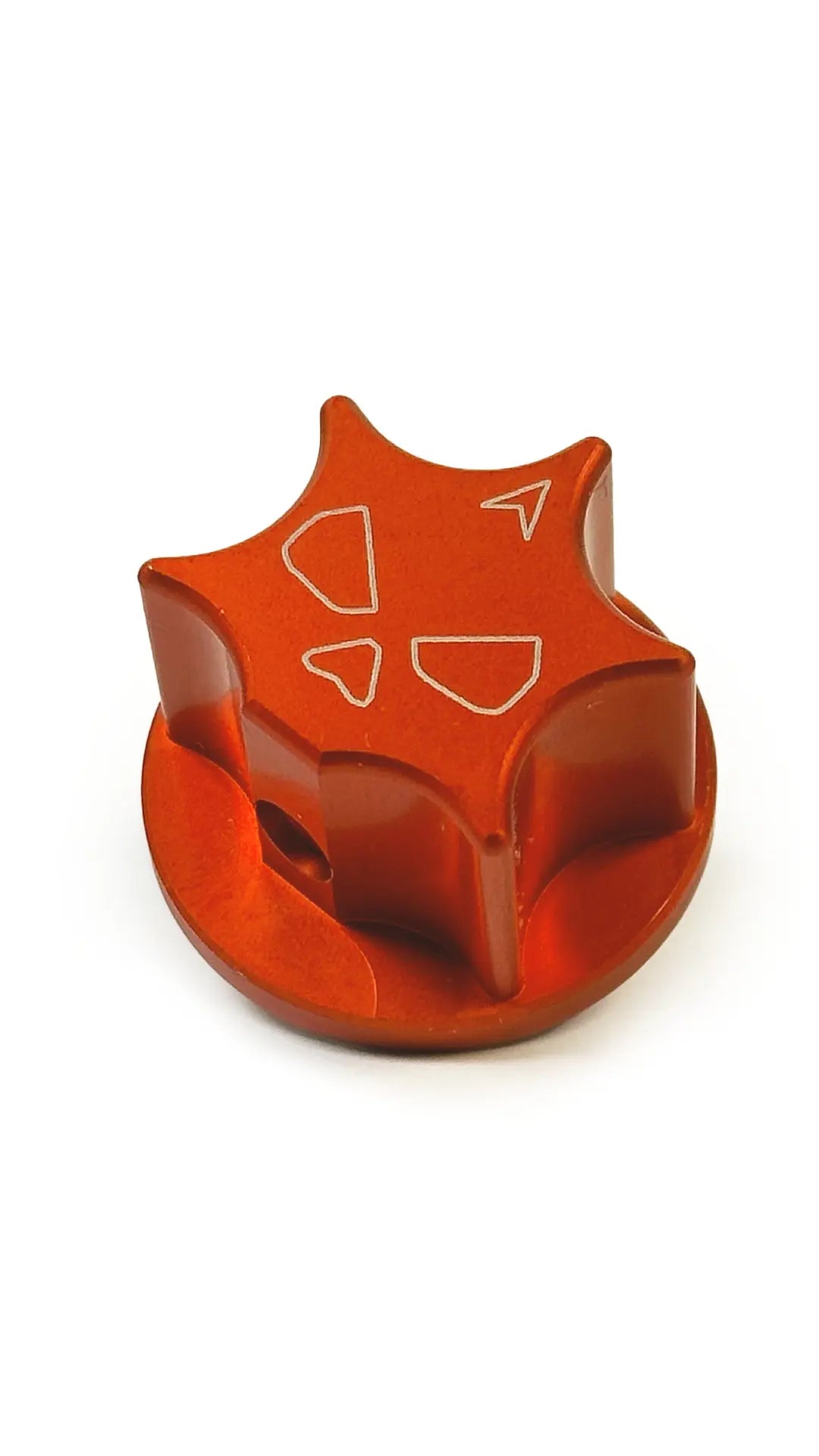 Rbw Skull Red Aluminum Ignition Knob