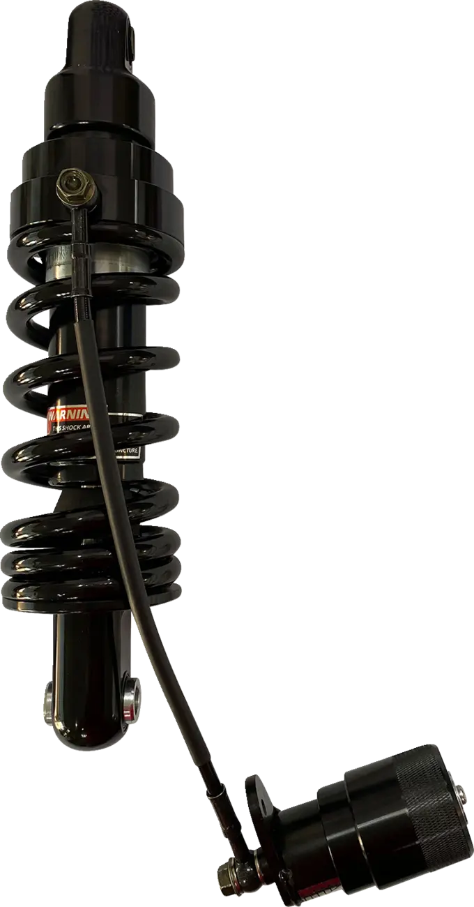 Drag Specialties Shocks 12.5" Preload with Knob Black