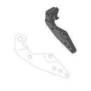 Moto-master Relocation Bracket For 298 Mm Front Disk