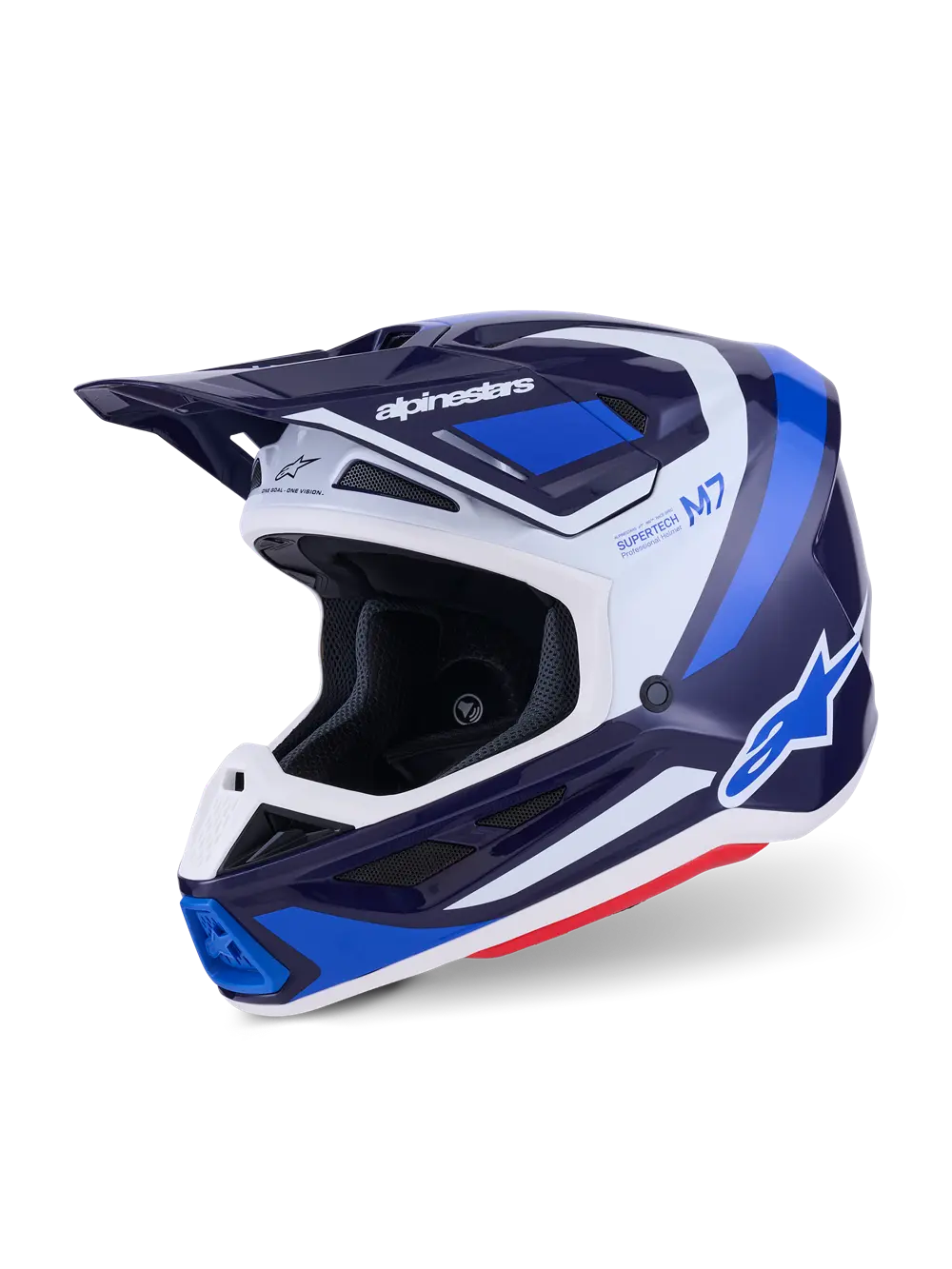 Alpinestars S-M7 Rise Helmet Blue/White