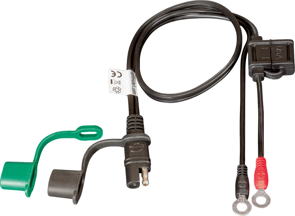 Tecmate OptiMate O-31S Lithium Battery Lead 1/4" SAE 20"