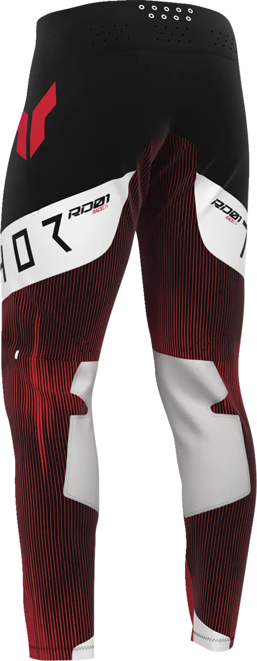 Thor Sportmode Vanish Pants Black/Red