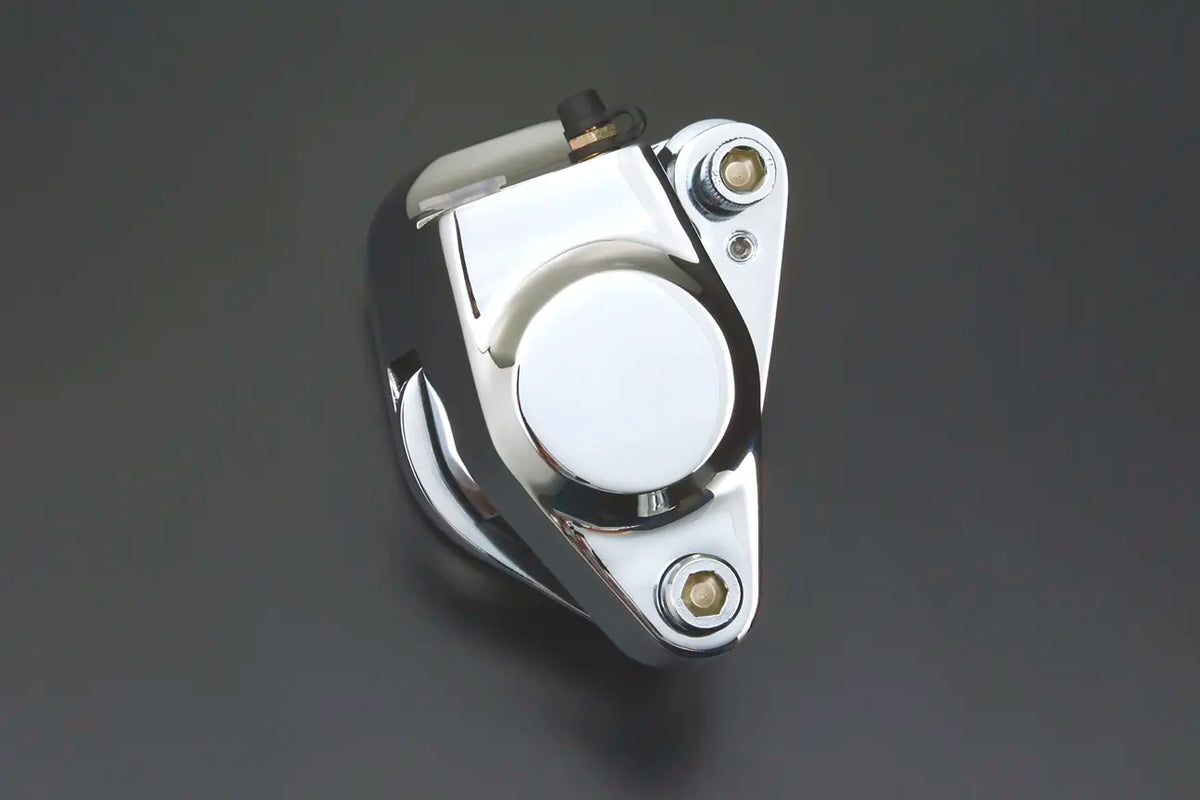 Daytona Front Right Chrome Brake Caliper for Big Twin 1984-1999