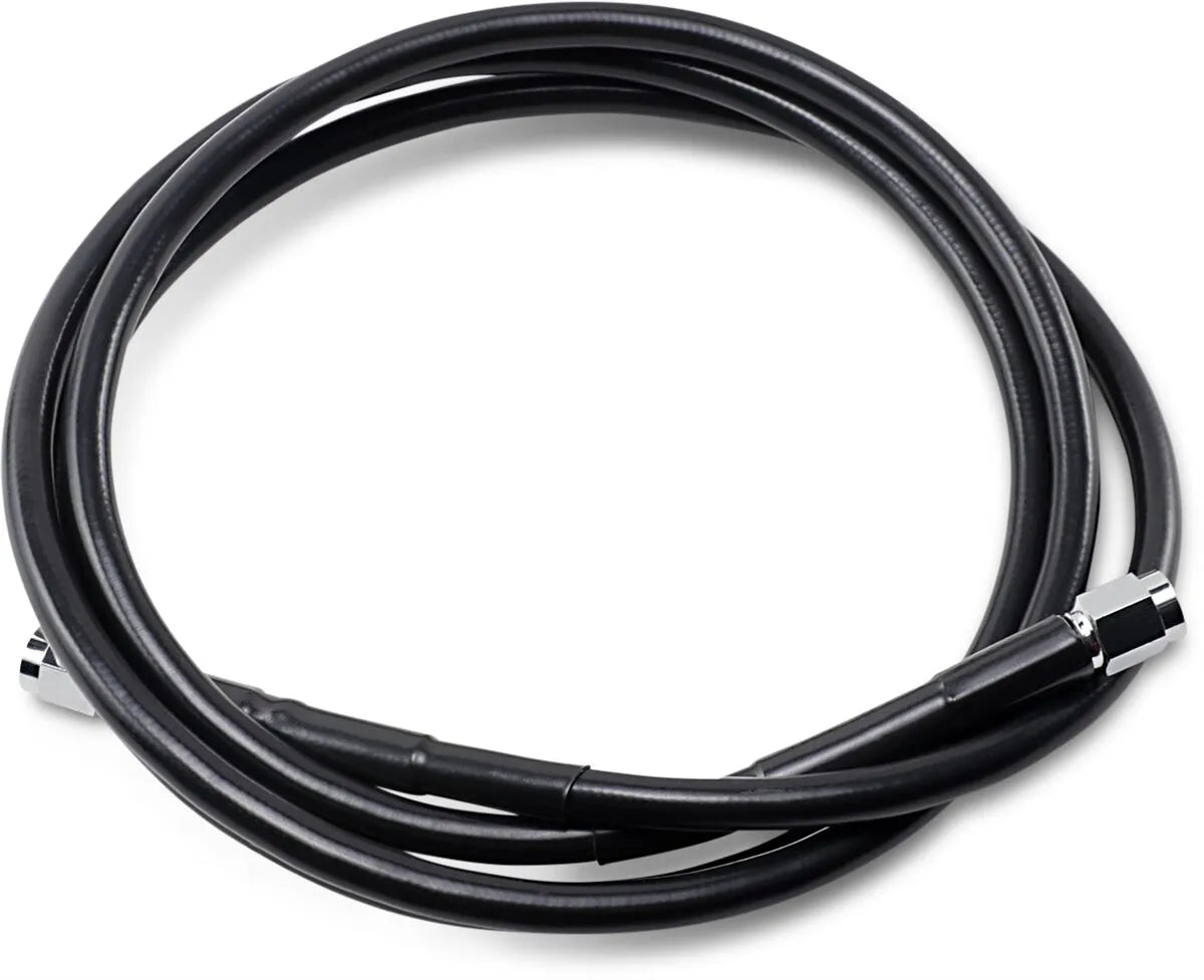 Uniwersalny przewód hamulcowy Drag Specialties 64" Czarny winyl