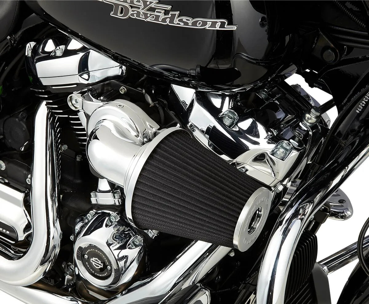 Arlen Ness Monster Sucker Chrome Air Cleaner Kit for HD 2017-2024