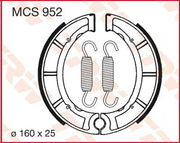 Szczęki Hamulcowe Trw Mcs952 - Mieszanka Organiczna - Przód i Tył