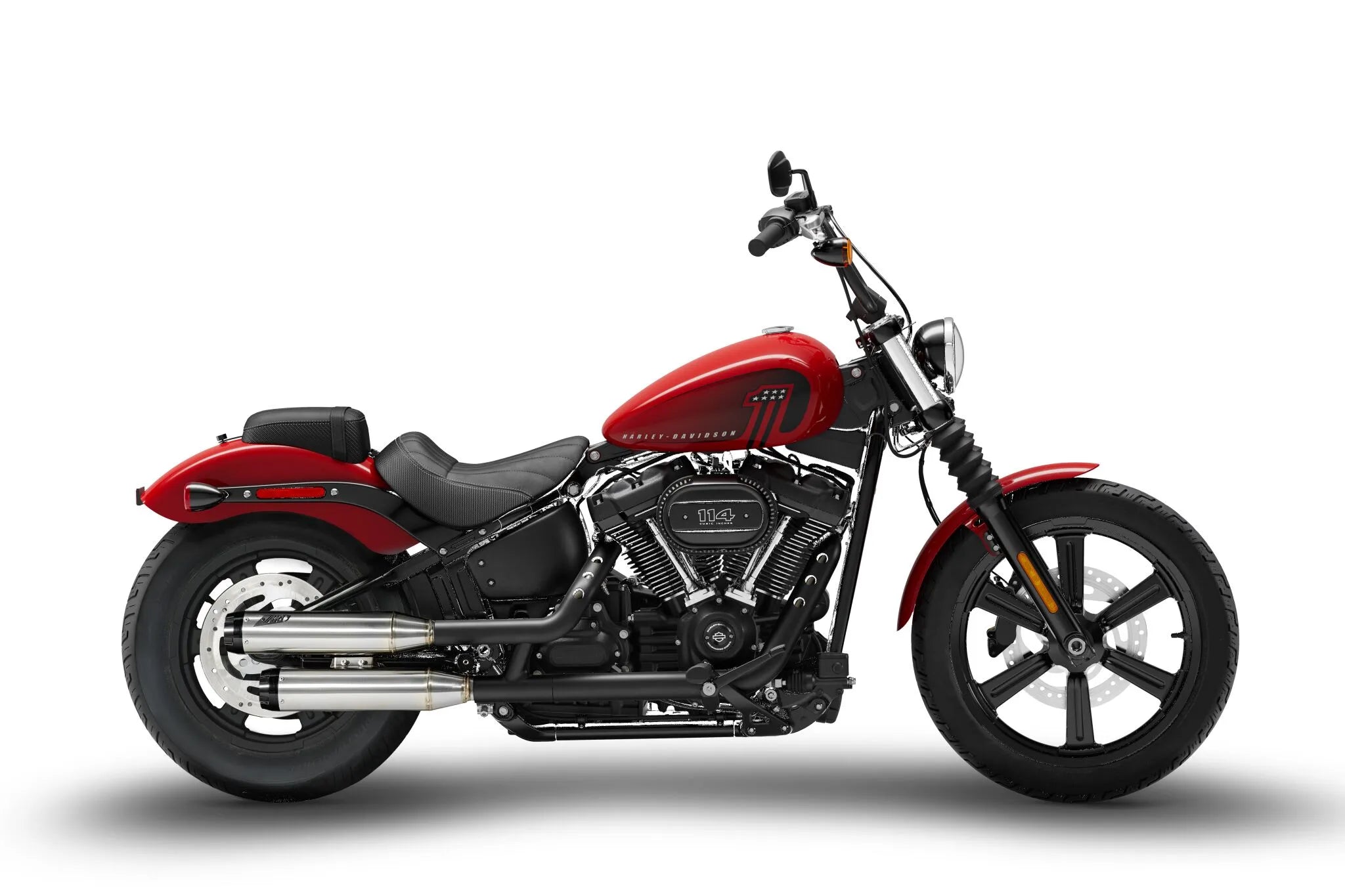 Zard Overlapped Slip-ons Tłumik do HD Softail M8 - Homologacja Drogowa ECE