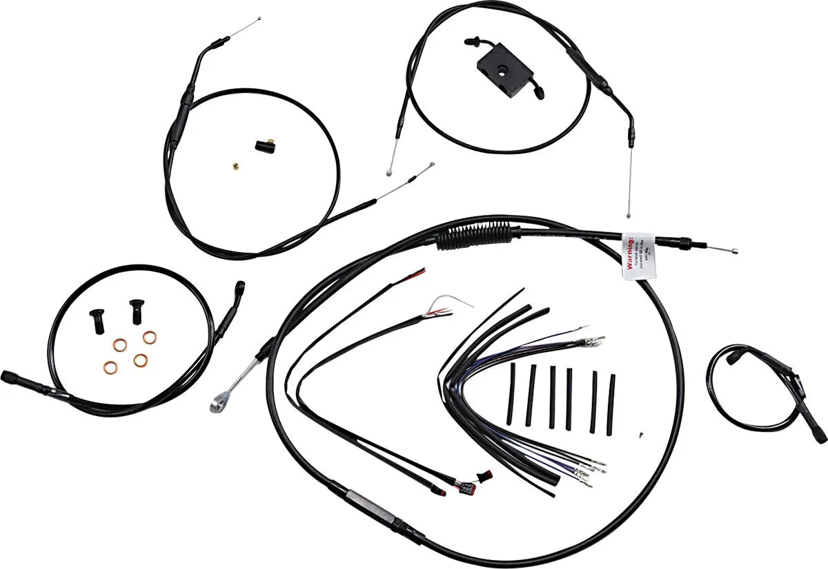 Burly Brand Handlebar Cable and Brake Line Kit for Sportsters ABS