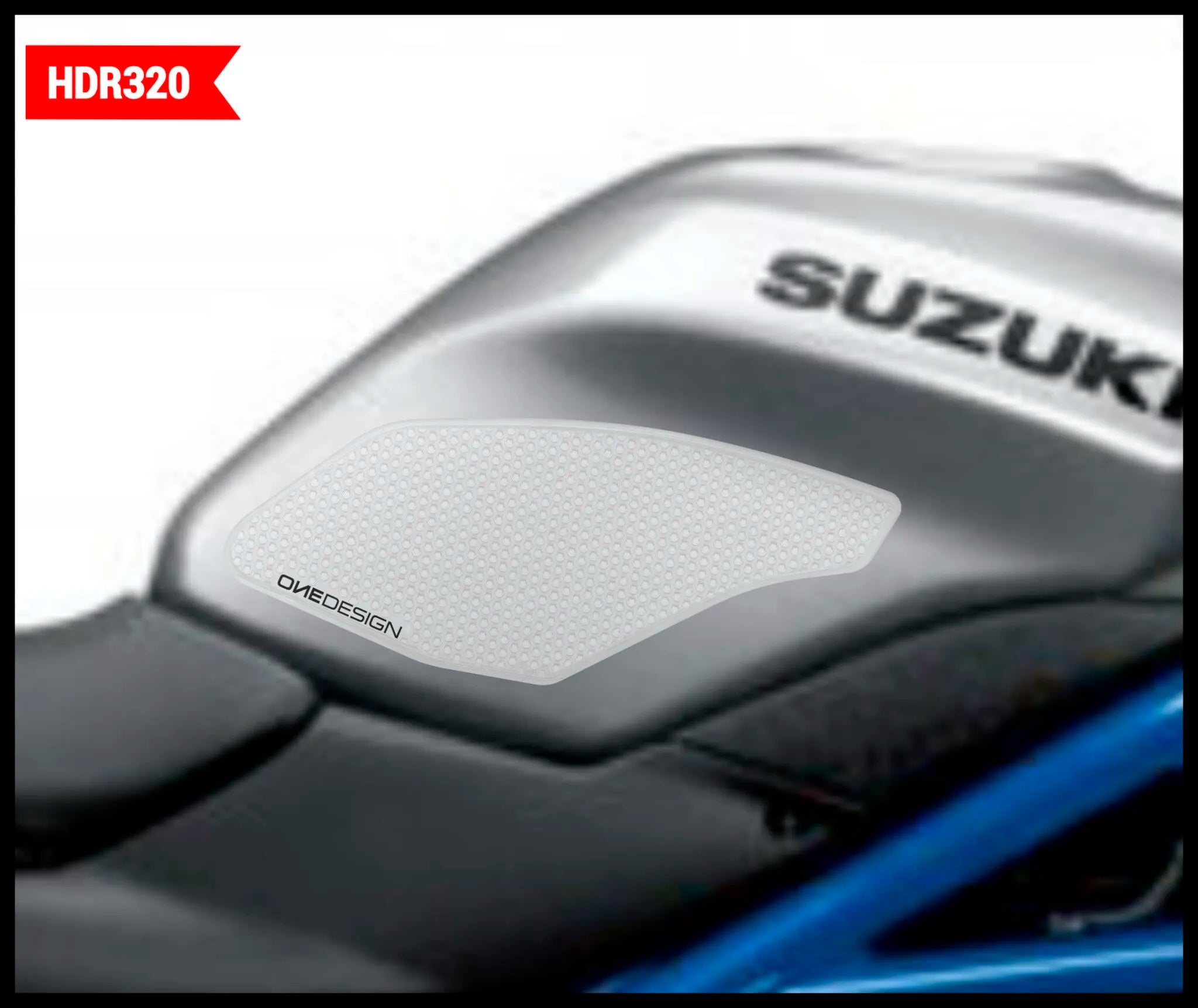 Onedesign Tank Grip Clear For Suzuki
