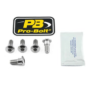 Pro Bolt Zestaw Śrub Mocujących Tarczę Hamulcową Ze Stali Nierdzewnej