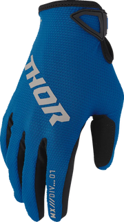 Thor Ridemode Static Gloves - Black/Blue