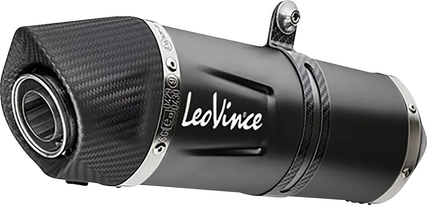 Leovince LV One Evo Black Edition Tłumik Slip-on - Homologacja ECE Drogowa