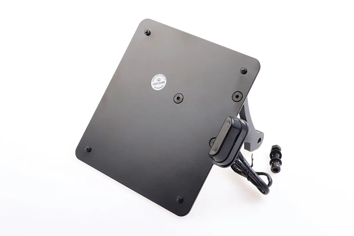 Cult Werk License Plate Kit With 3-in-1 Led Lighting