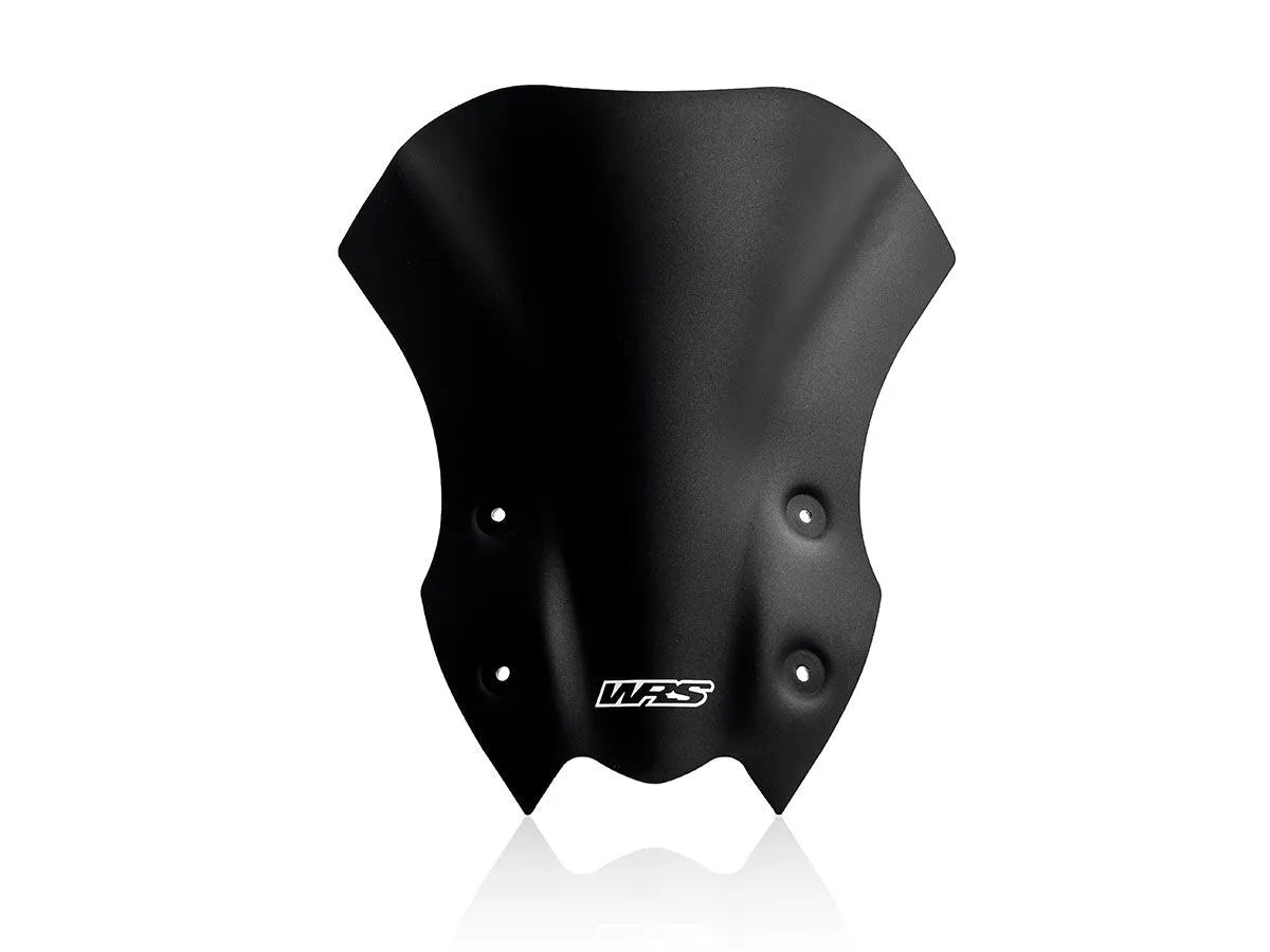 Wrs Windscreen - Naked Bike - Black Matte
