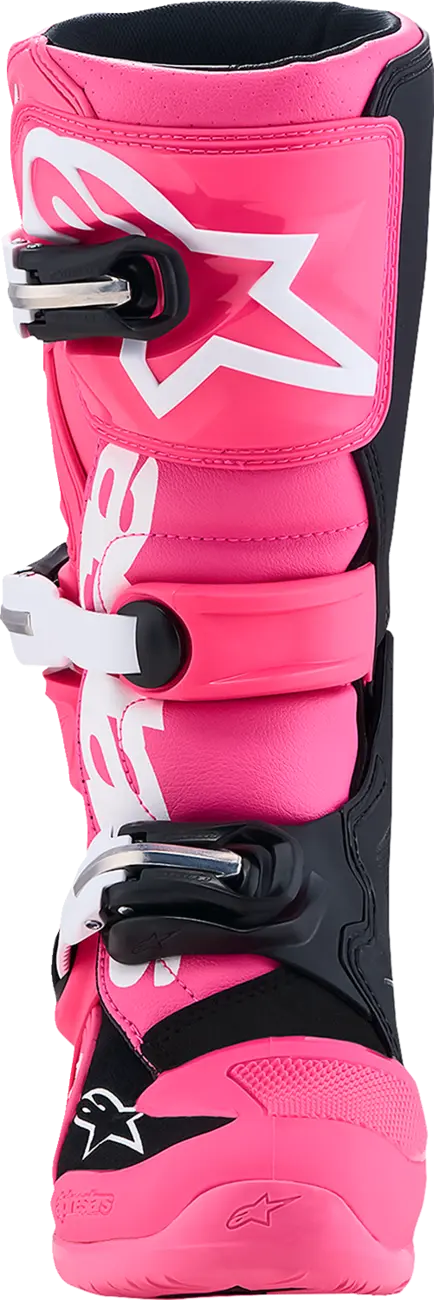 Alpinestars Tech 7S Boots Pink Black White