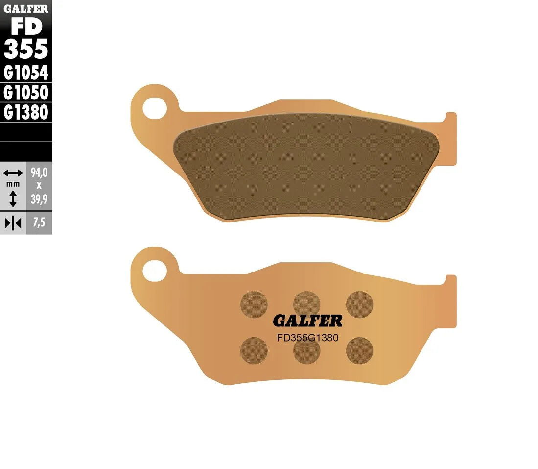 Galfer Hh Sintered Brake Pads For Motorcycle - Front