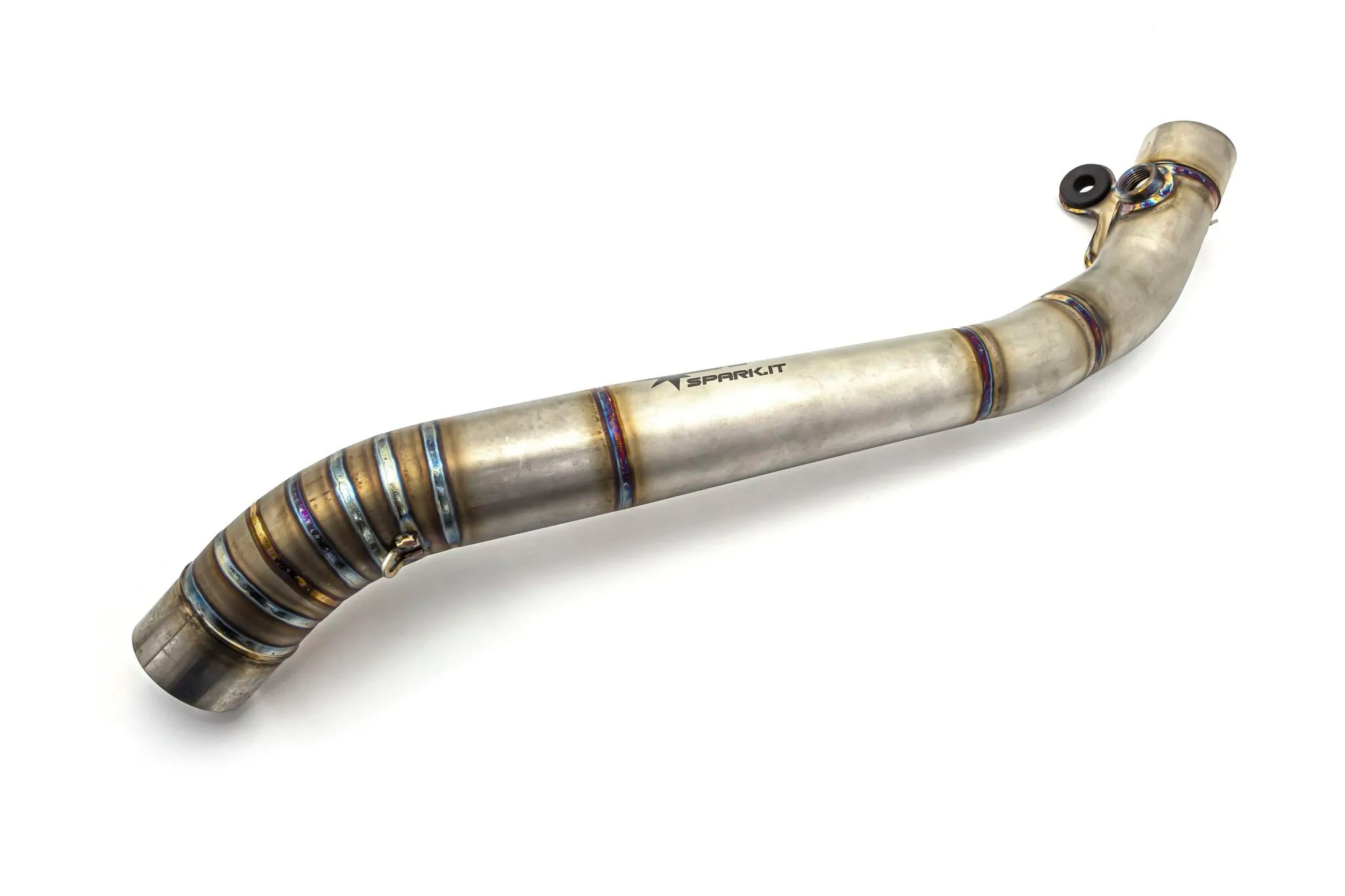 Rura łącząca Spark ze stali nierdzewnej Racing Connection