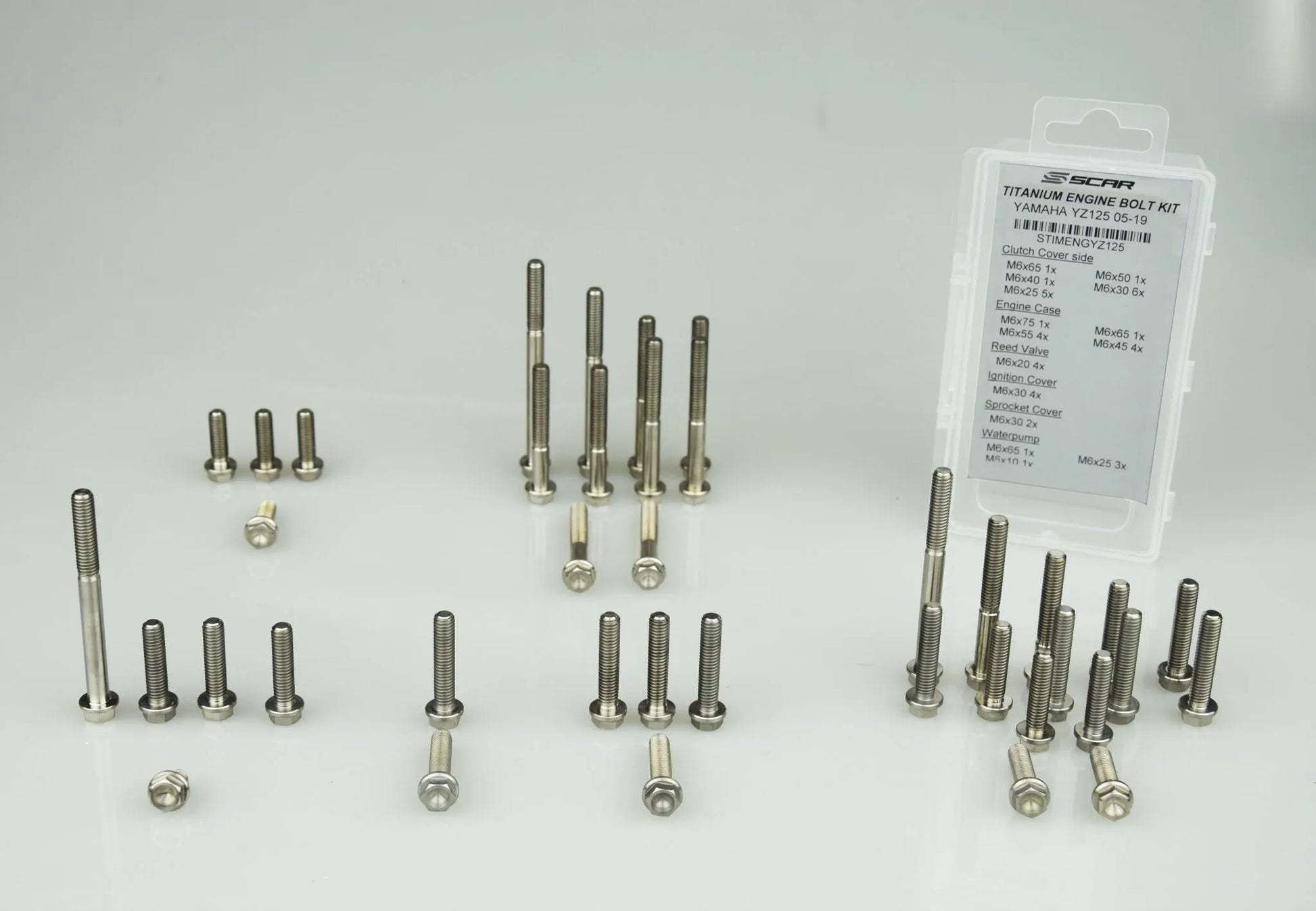 Scar Racing Titanium Engine Bolt Kit for Honda CRF250 2022+