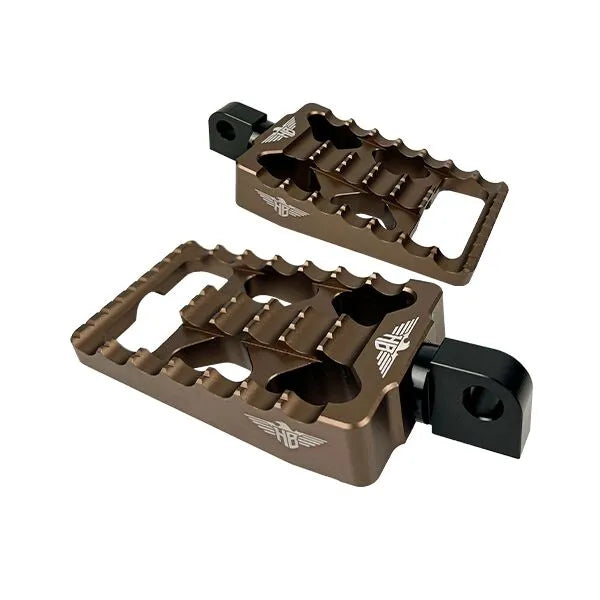 Heinz Bikes Foot Pegs For Harley - Adjustable Design