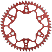 Moto-master Aluminum Rear Sprocket 520 - Red
