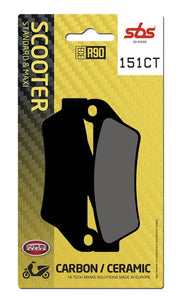 Sbs Ct Scooter Carbon Tech Organiczne Klocki Hamulcowe