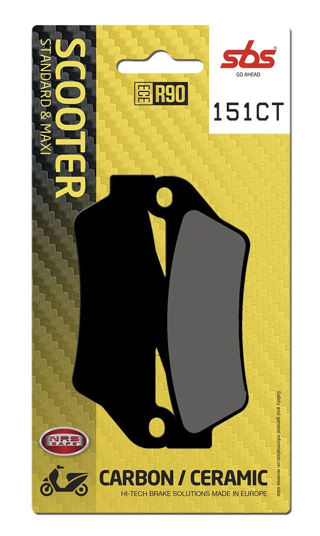 Sbs Ct Scooter Carbon Tech Organiczne Klocki Hamulcowe