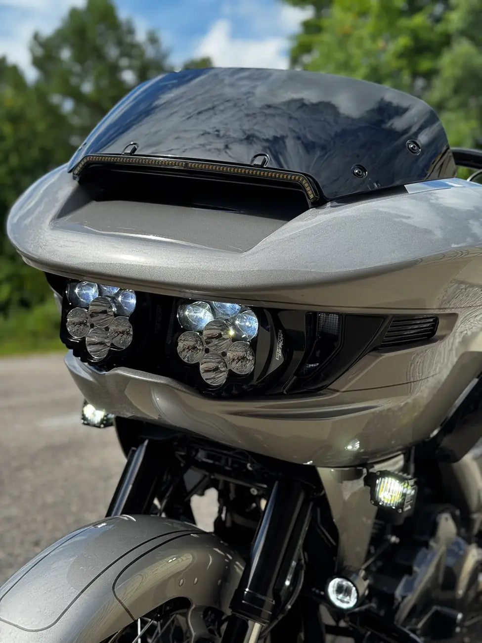 Custom Dynamics Shark Demon 2 Dual Led Headlight Kit
