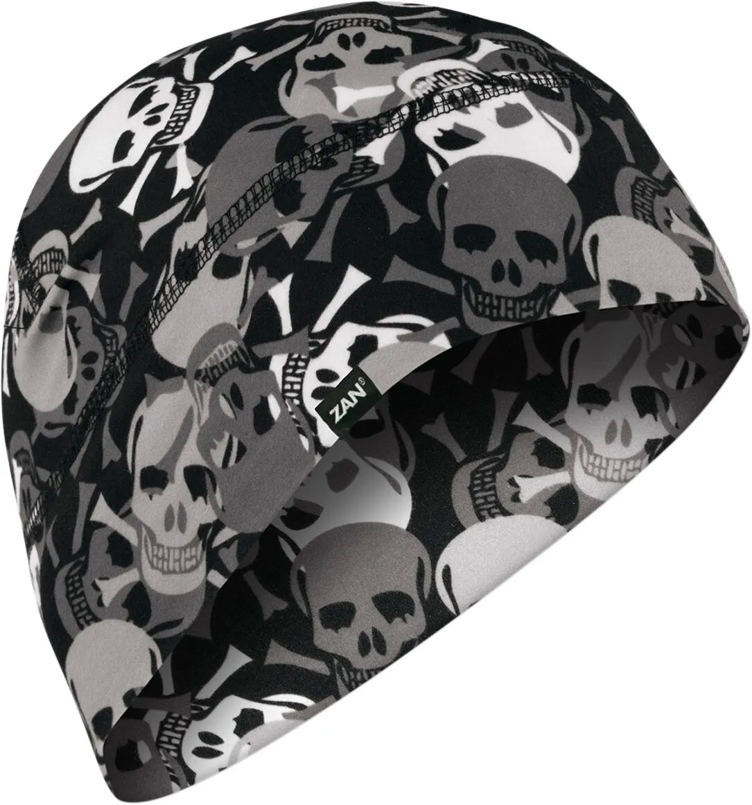 Zan Headgear SportFlex Beanie Allover Skull