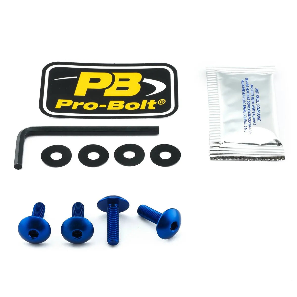 Pro Bolt Aluminium Screen Bolt Kit