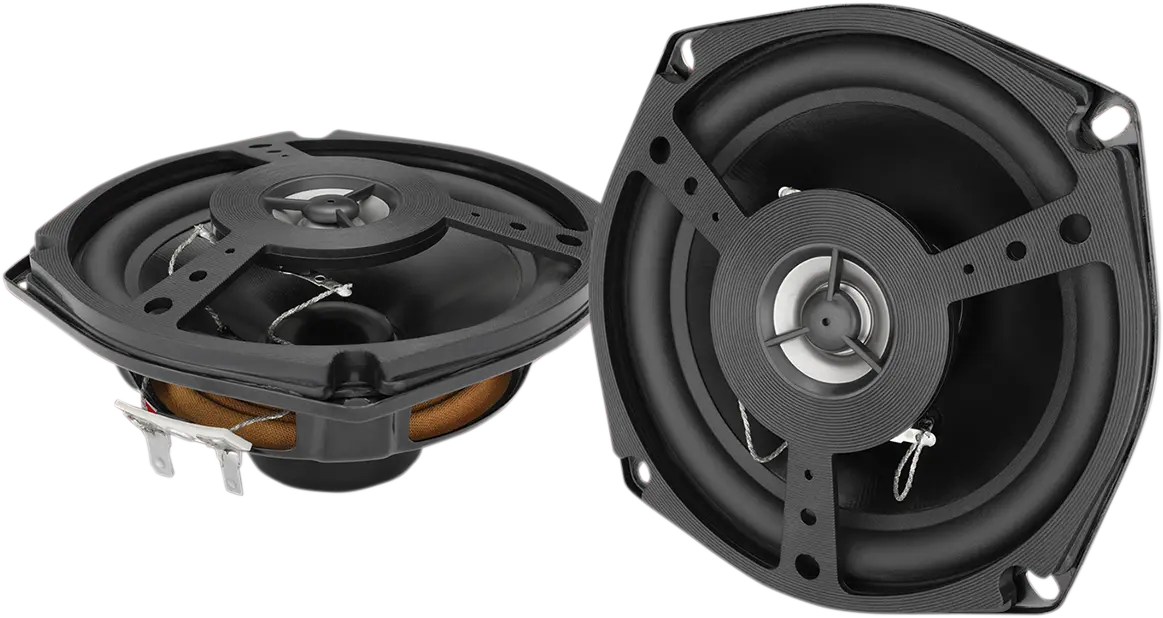 Show Chrome 4-1/2" Two-Way Coaxial Speaker Gold Wing GL1800