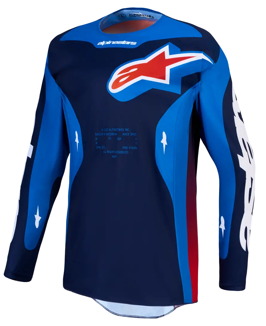 Alpinestars Racer Hunt Jersey Blue/Red