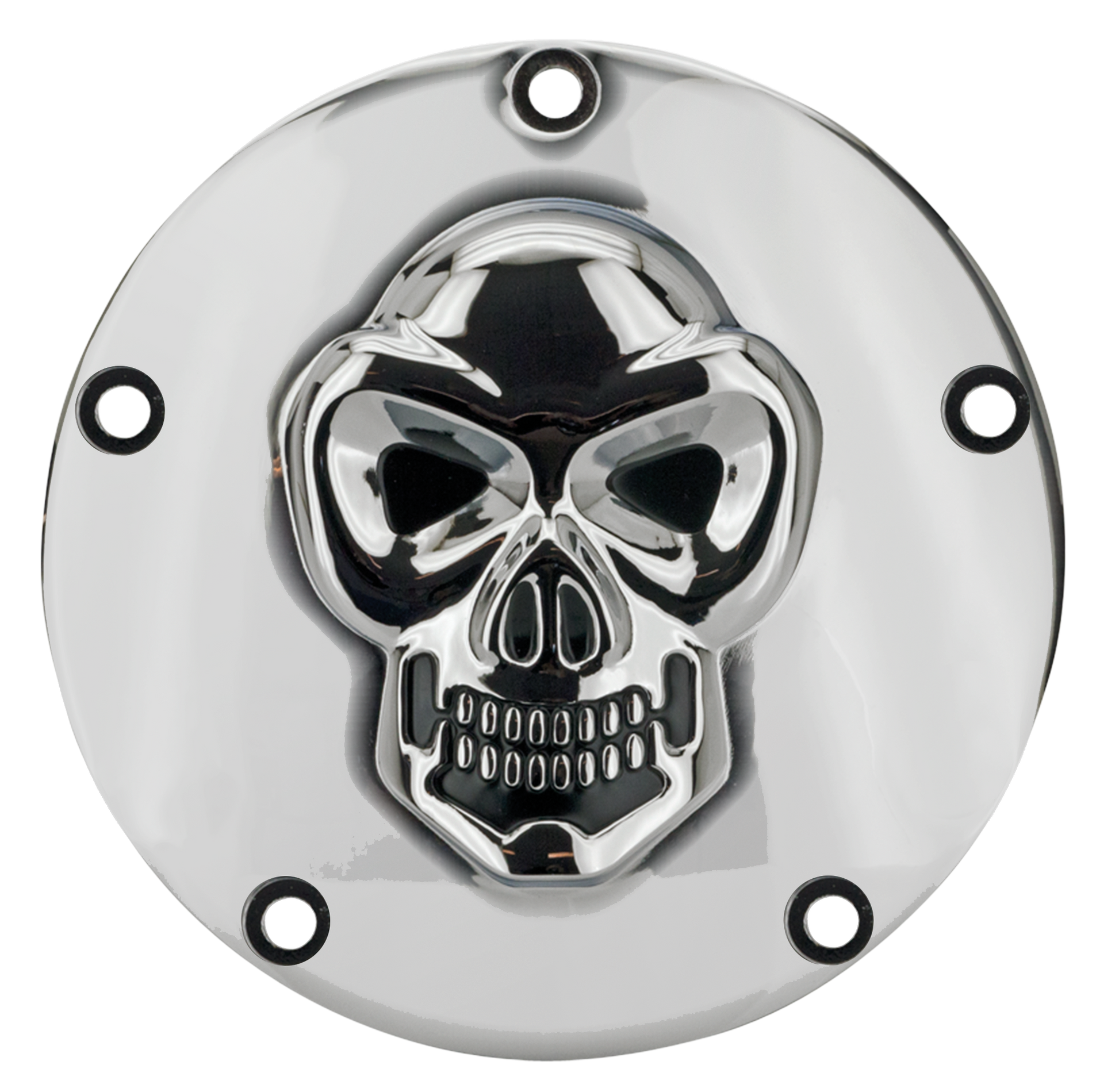 Zodiac Skulled Aluminum Derby Covers – Primary & Clutch