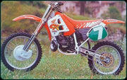 Tecnosel Seat Cover Team Honda - Red/white