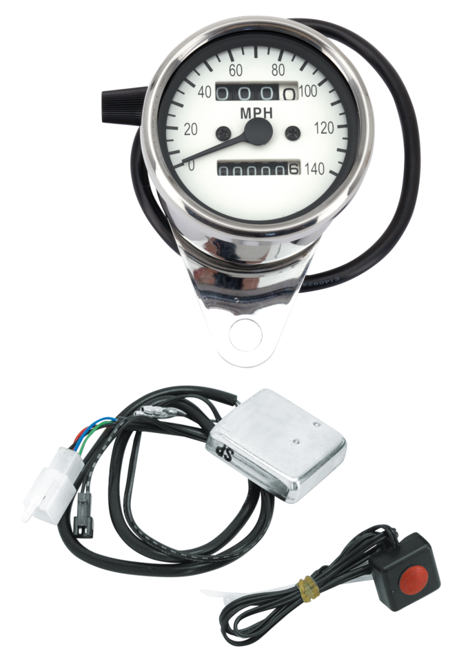 Zodiac Chameleon 2 3/8" Mini Speedometers