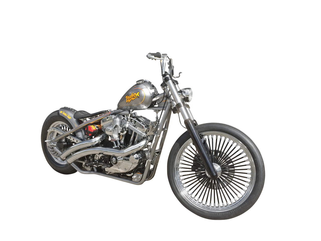 Kraft Tech Hardtail Frame for Evolution Sportster – Frame & Rear Suspension
