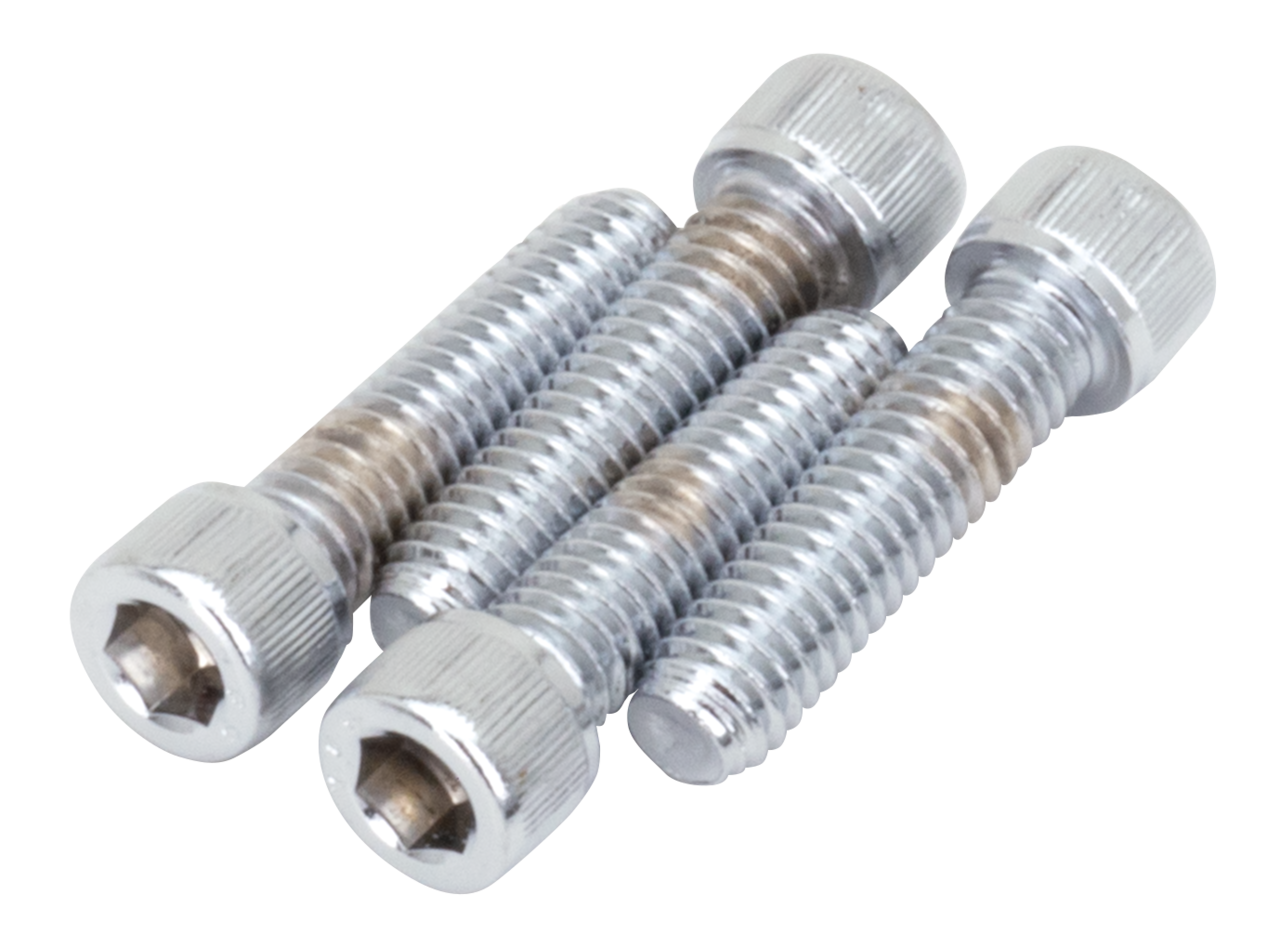 Midwest Acorn Nut Company Chrome Handlebar Top Clamp Screw Kits