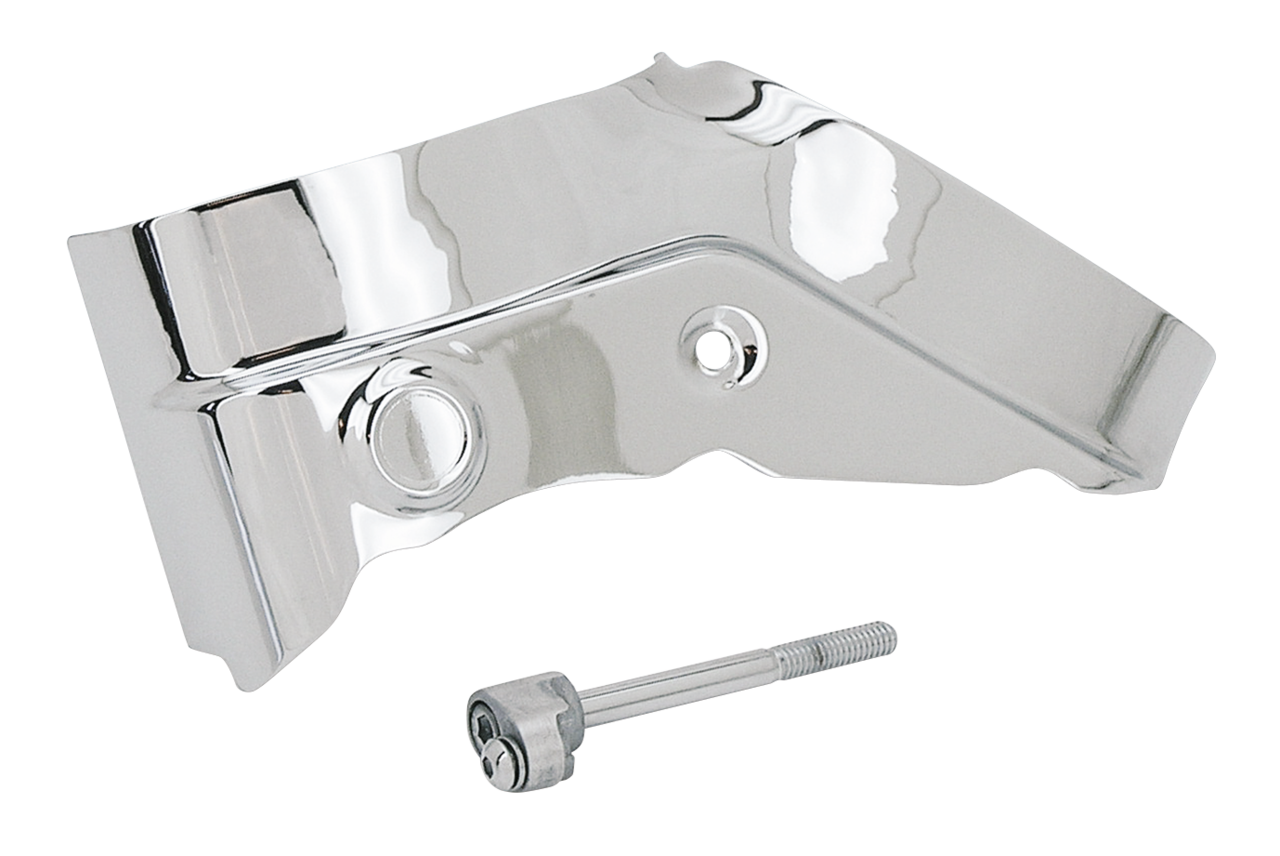 Zodiac Chrome Cylinder Base Cover for Sportster – Engine