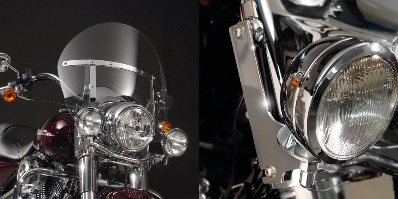 National Cycle Switchblade Chopped Quick-Release Windshields