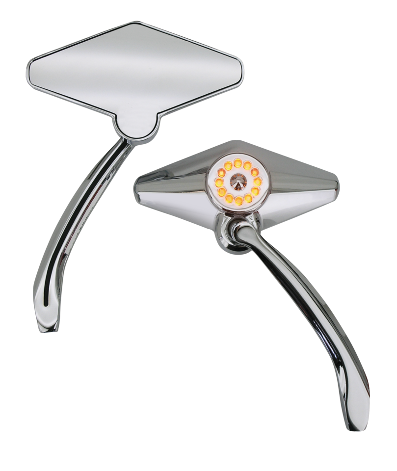 Zodiac Triad Custom LED Mirrors – Handlebar