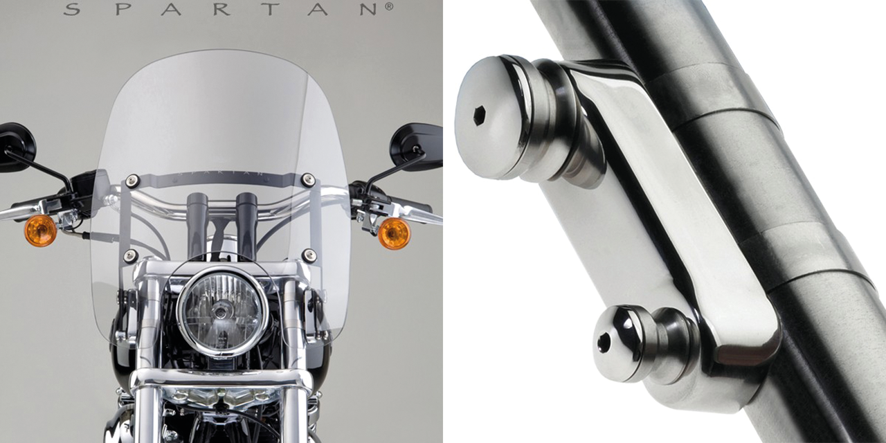National Cycle Spartan Quick-Release Windshields