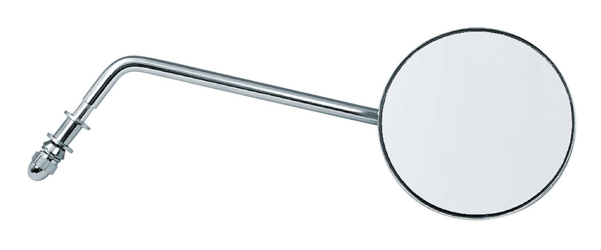 Zodiac Late Style 4" Round Mirror – Handlebar