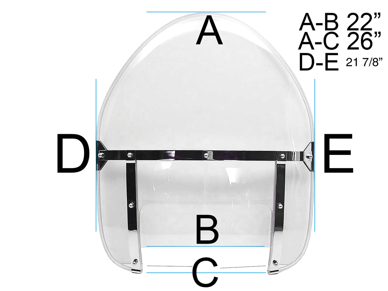 V-Twin Replica Hydra Glide Windshield