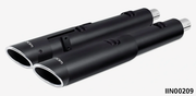 Freedom Performance Exhaust 4 1/2" Two-Step Slip-Ons for Indian Powerplus & Thunderstroke