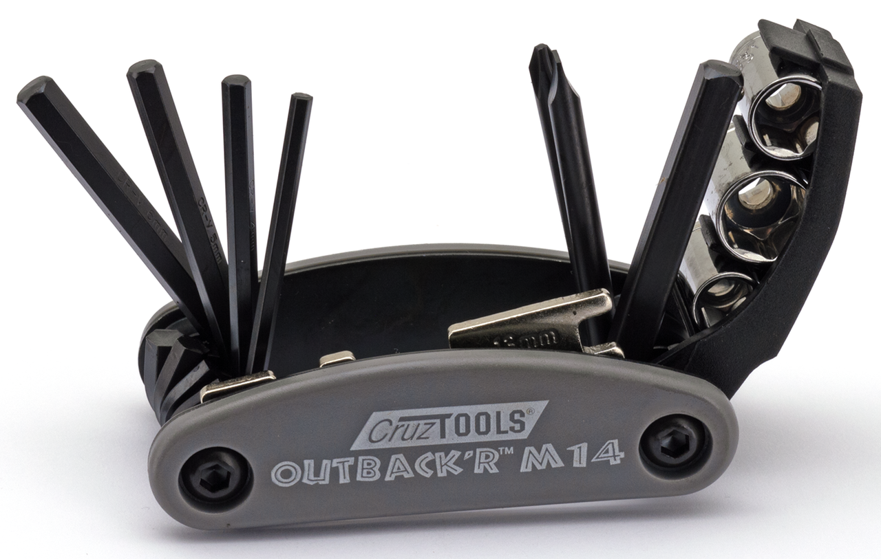 CruzTOOLS, Inc. Cruztools Outback'r H13 & M14 Folding Tool Set – Tools & Chemicals
