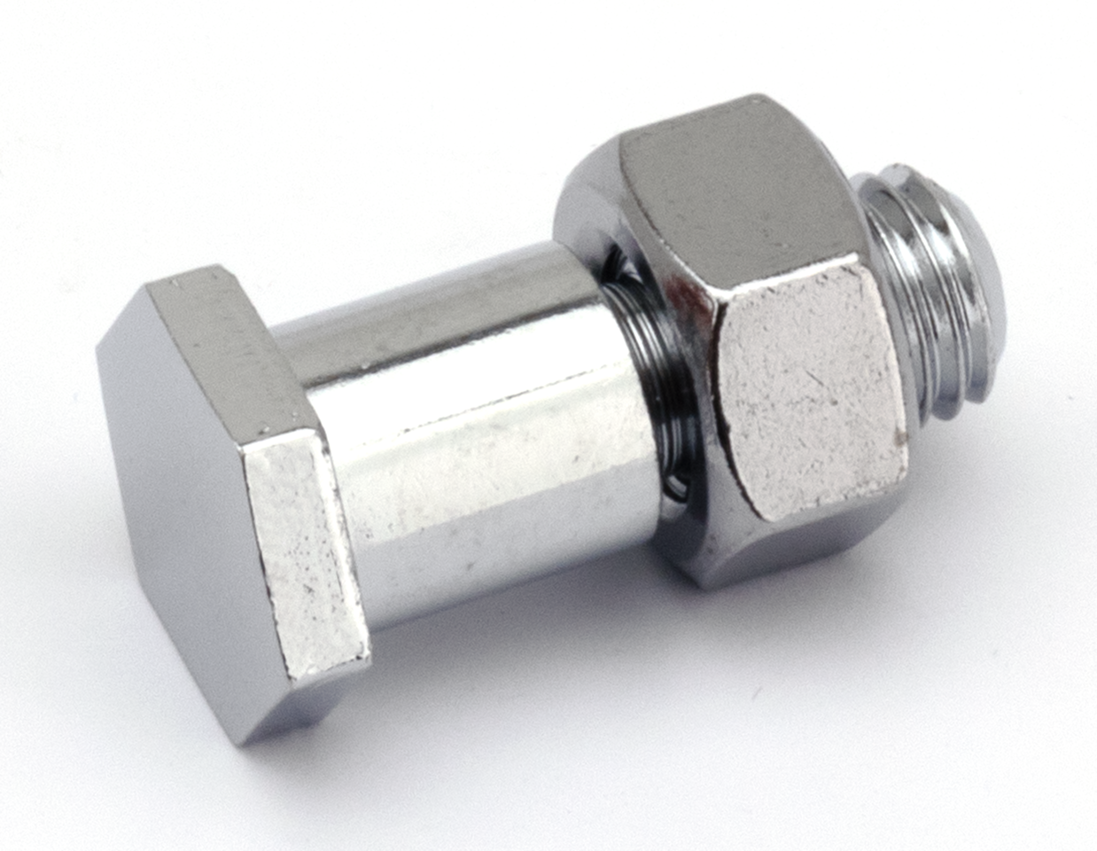 Zodiac Chrome Plated Gear Shifter Linkage and Rod End for Big Twin – Foot Control
