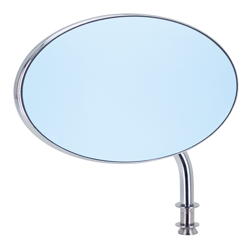 Zodiac "retro Blues" Blue Glass Mirrors – Handlebar