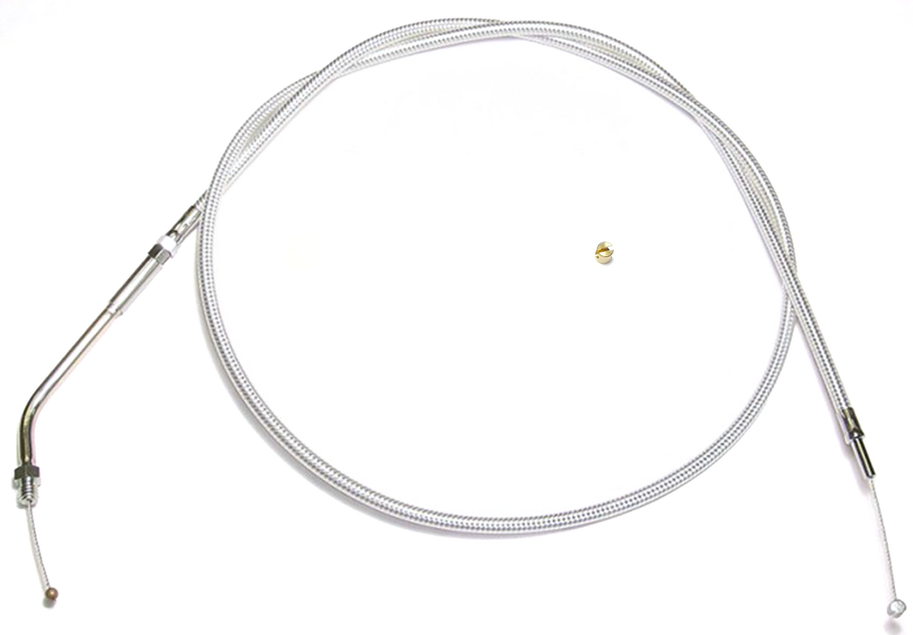Magnum Shielding T05 - Throttle & Idle Cable 1996-2001 Fuel Injected Touring – Control Cables & Hydraulic Lines