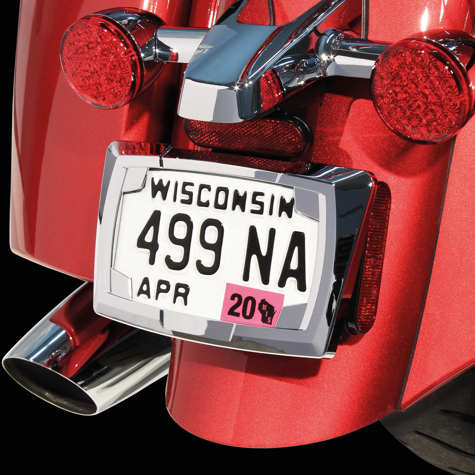 Ciro License Plate Frame – Electric & Light